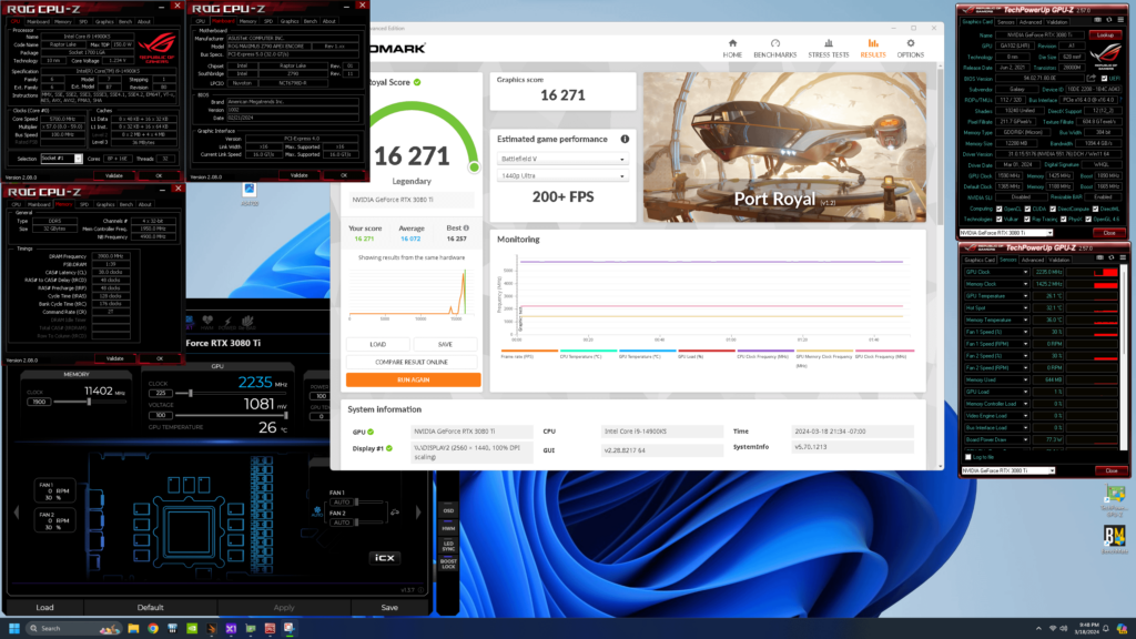 Got my hands on an absolute gem of an EVGA 3080 Ti FTW3