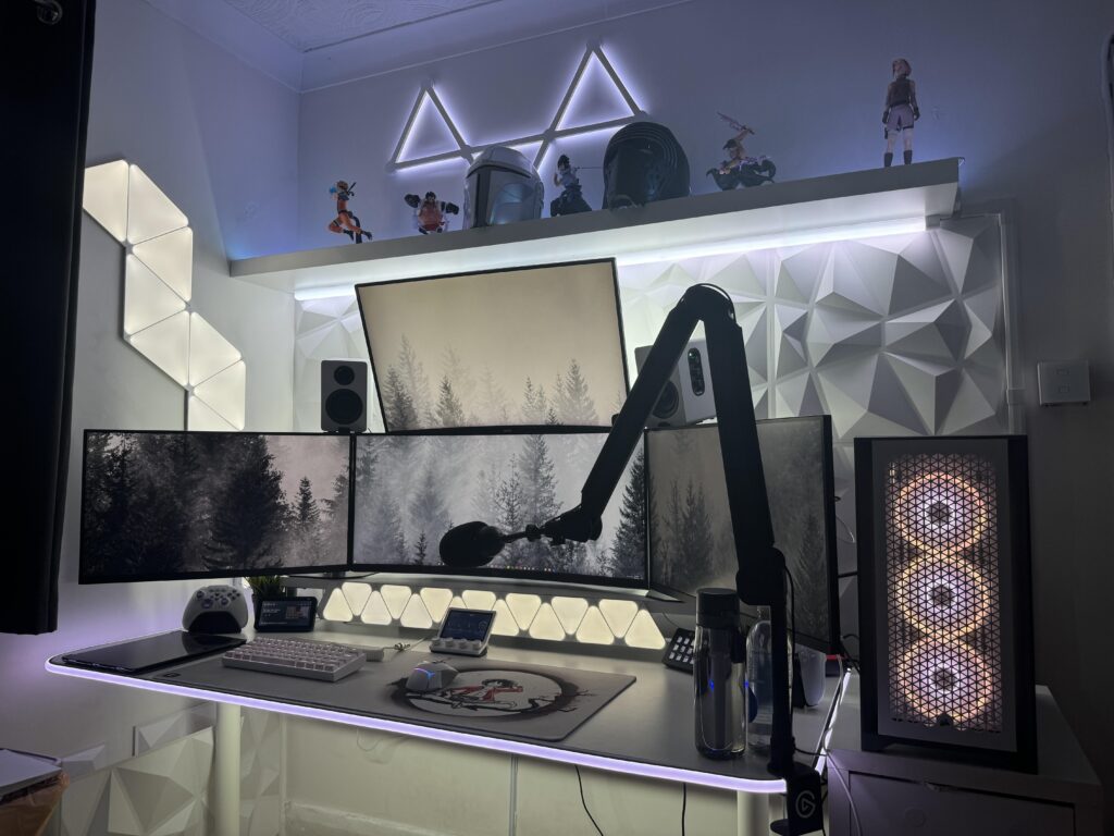 4 screen setup! 4 screen setup!