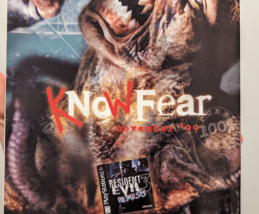 Resident Evil 3 ad from an old comic