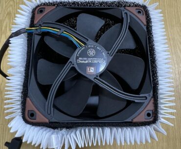 I made a redneck air purifier by putting a Noctua fan on a Hepa filter and it fits perfectly lmao.