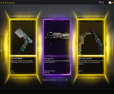 Lucky Draw - KAP 45 MKII & Ballistic Knife from a Duplicate Protected Crate