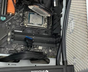 CPU temps were high