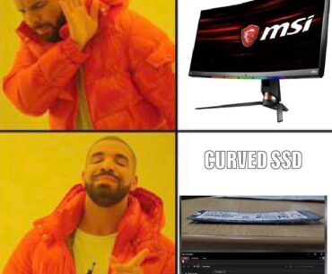 Who doesn't wanted a curved SSD?!