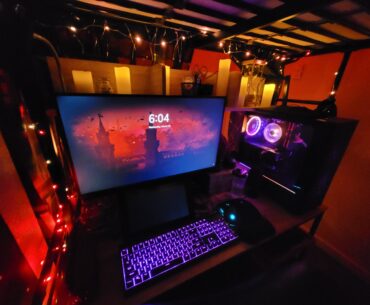 Here's mine in my 6' x 10' room. You can check my whole room on my profile :), have a good and safe year.