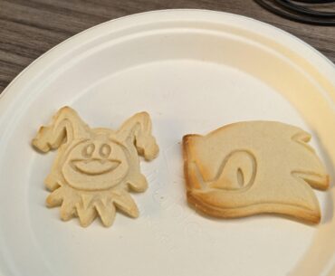 We got custom-made cookies at the office!