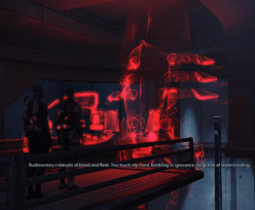 Sovereign introduction as villain in Mass Effect and this dialogue still give me the chills
