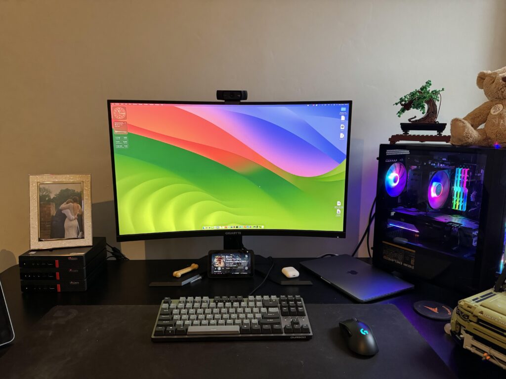 My work / gaming corner
