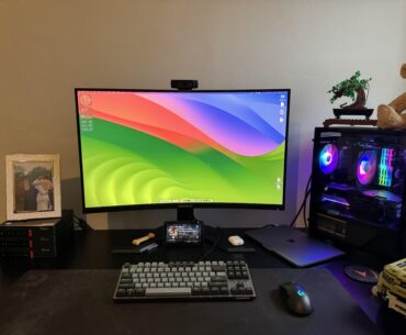 My work / gaming corner