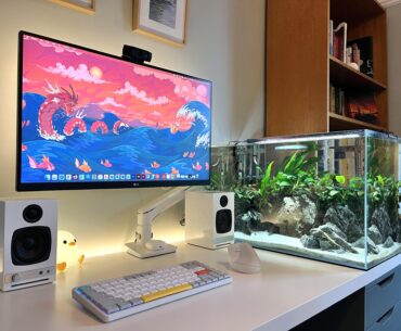My cozy little workstation