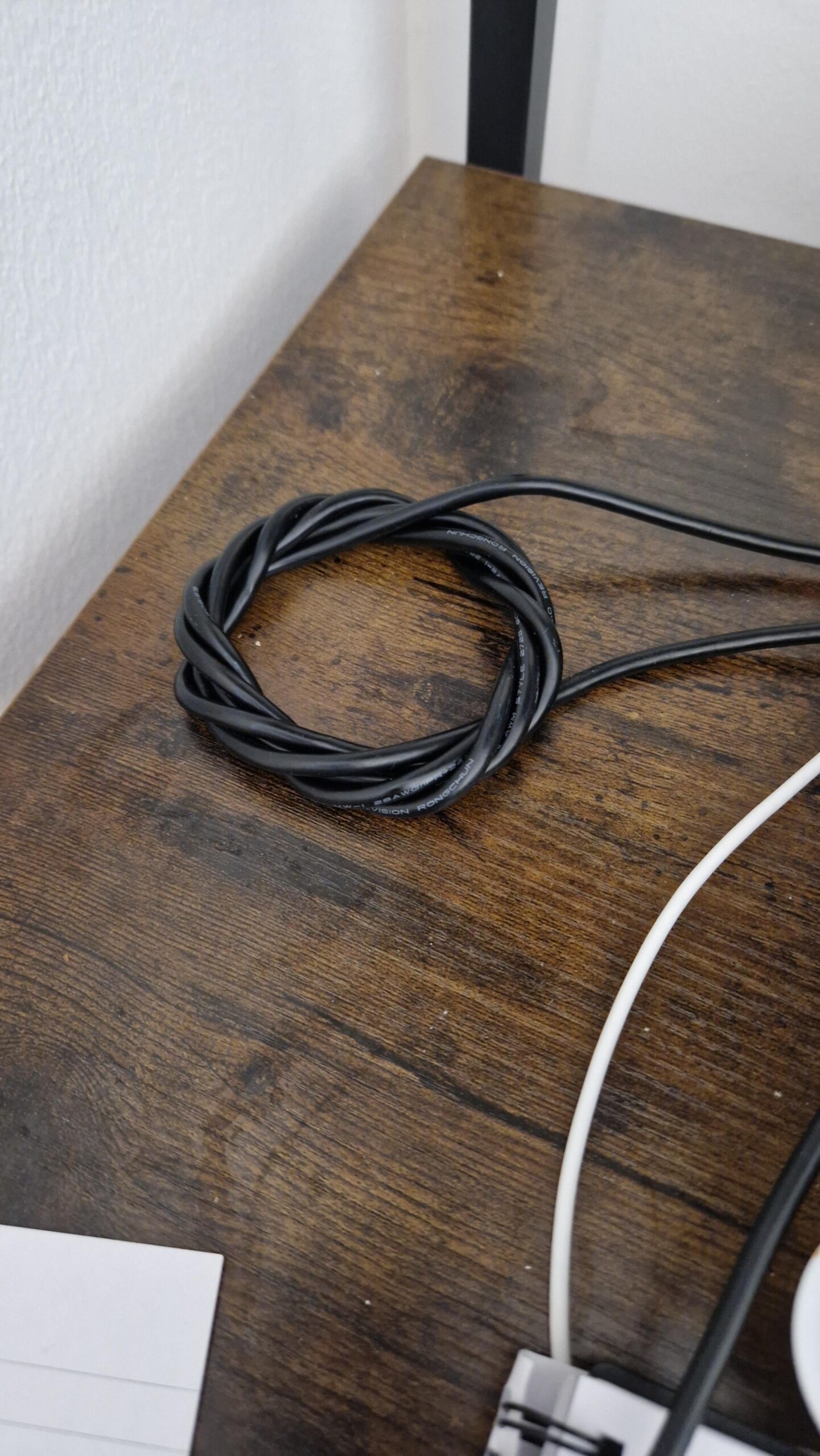 Is it ok to wrap up cables like this? Is it ok to wrap up cables like this?
