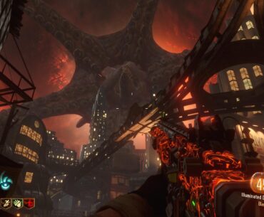 Shadows of Evil skybox changing as you progress in game blows my mind