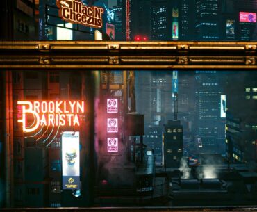 Night city is beautiful!