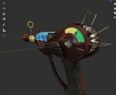 3D model of the Ray Gun!