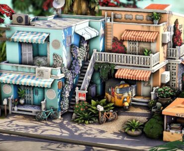 I built two tropical apartments in The Sims 4. Just in case, Gallery ID: axiisims