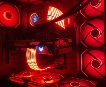 My red aesthetic build
