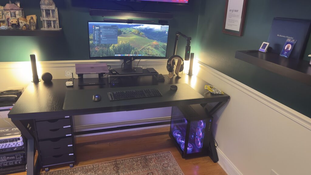 New home new battle station