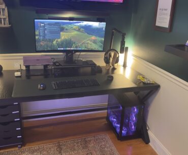 New home new battle station