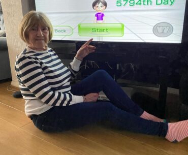 5 years after the original post, showing my Grandma playing Wii Fit every morning for 10 years, Im excited to update you that she is still going!! She wakes up every morning and does excercises to stay fit!! Almost at 16 years!!