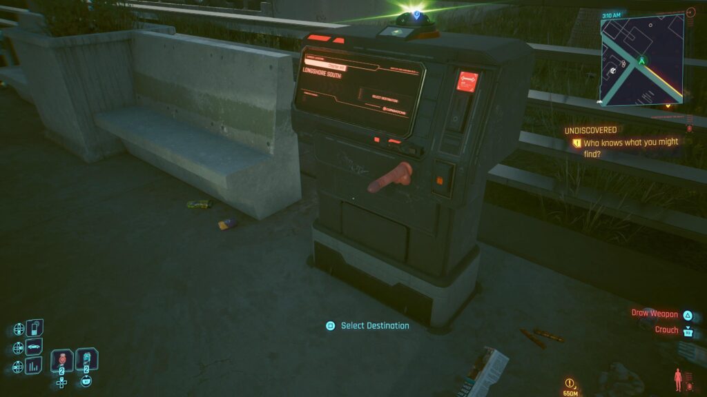 Someone’s having fun with the fast travel stations