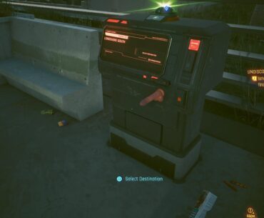 Someone’s having fun with the fast travel stations