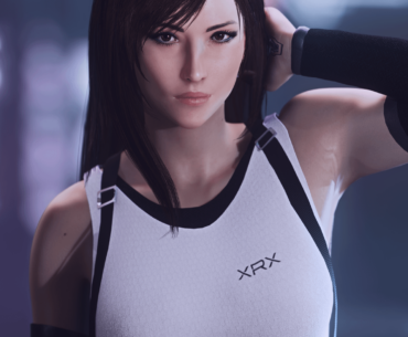 Tried to recreate Tifa from FF