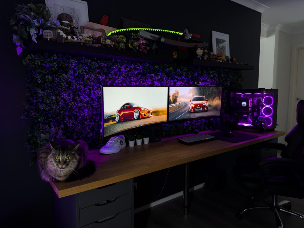 Gaming setup finished :)
