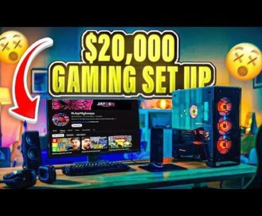 My $20,000 Gaming Set Up For 2024!