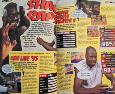 Shaq rates Nintendo games in 1994