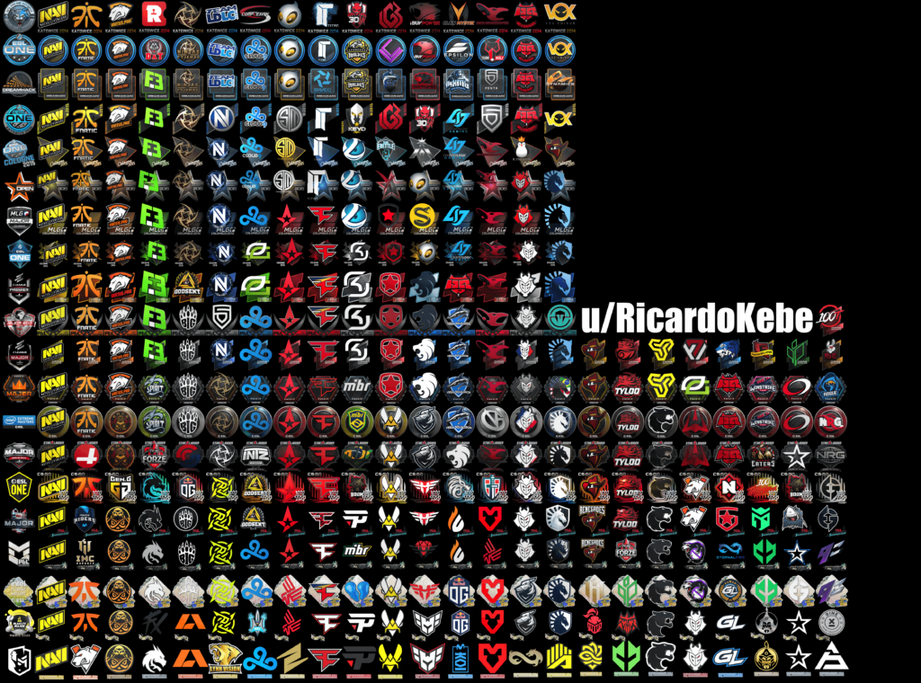 All major stickers to date