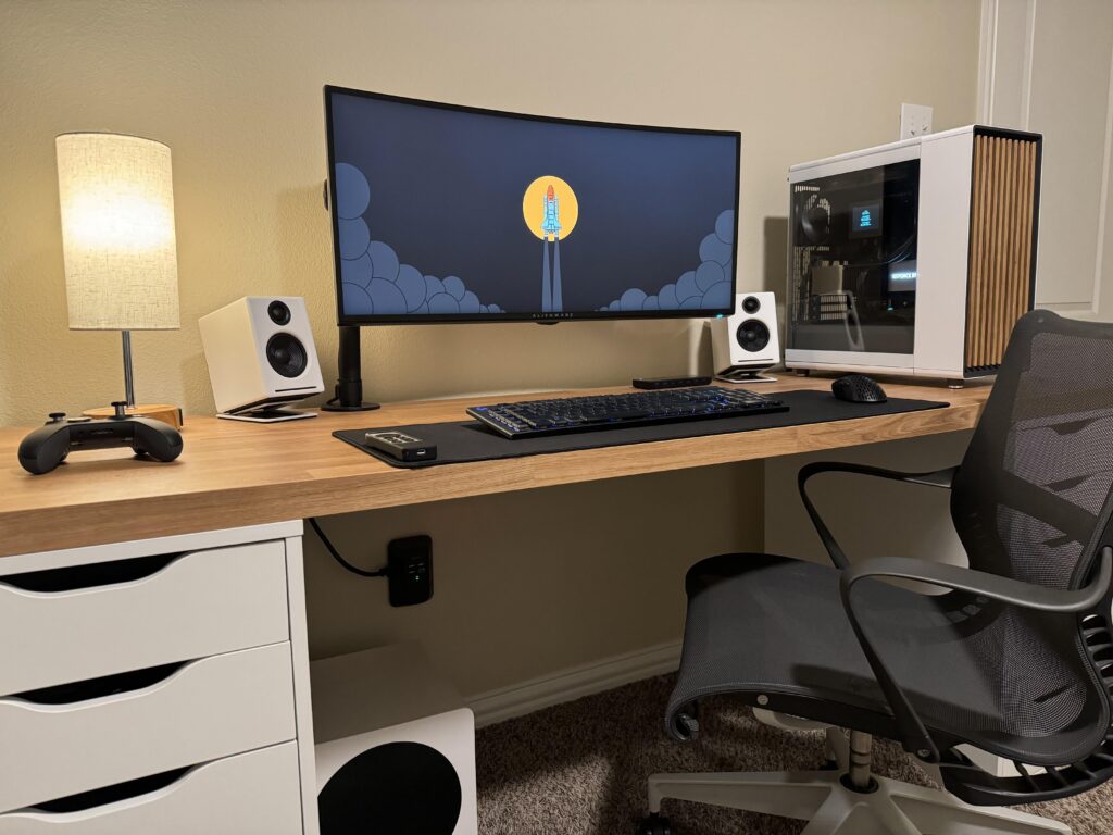Family/Guest room setup.