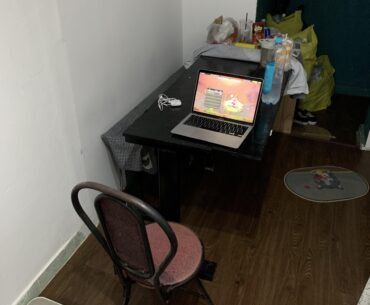 On the verge of frenzy (airbnb setup)