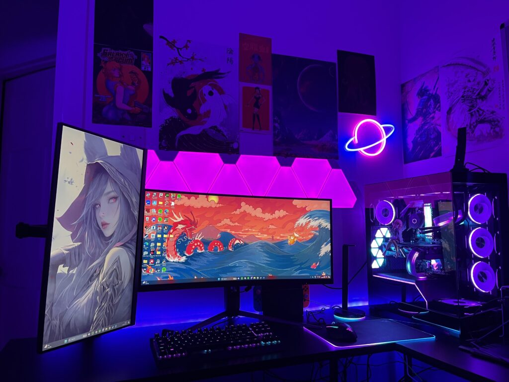 First ever real set up