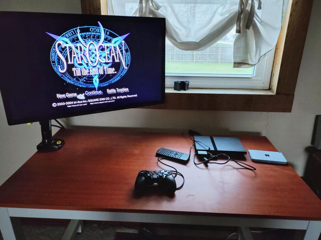 My attempt at a clean minimalist PS2 setup