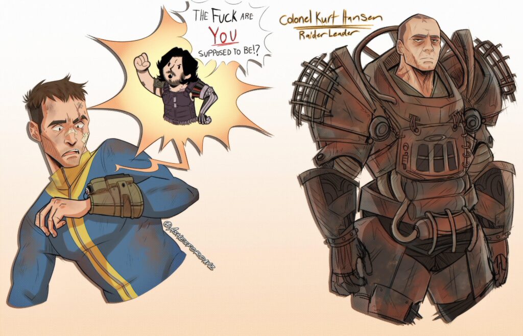Been working on a lil crossover between my fav games