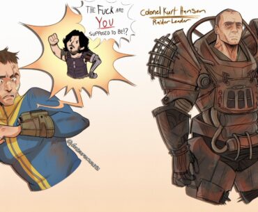 Been working on a lil crossover between my fav games