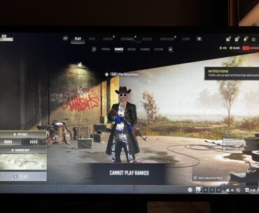 Cannot play ranked? I lagged out and not I cant play