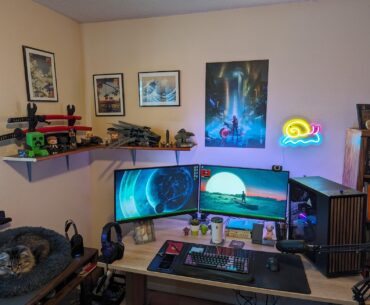 Work, play, and dust accumulation.