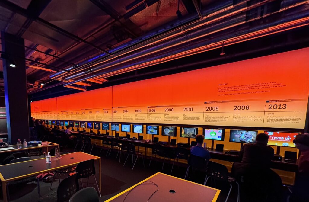 Gaming Zone Exhibition at the Science Museum, London.