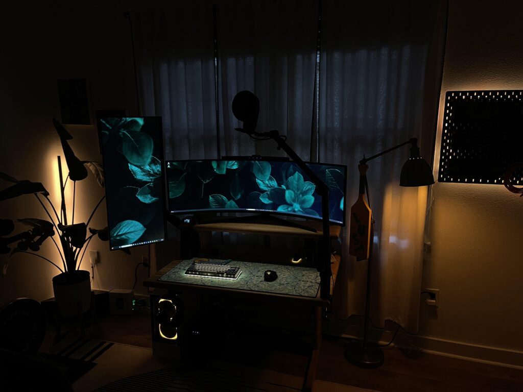My gaming/sometimes photo editing setup