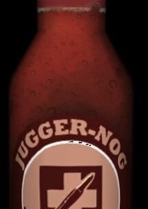Seems like only BO2 that made the Juggernog bottle say that instead of Juggernaut, but I can't confirm visually for BO1. Can anyone else?