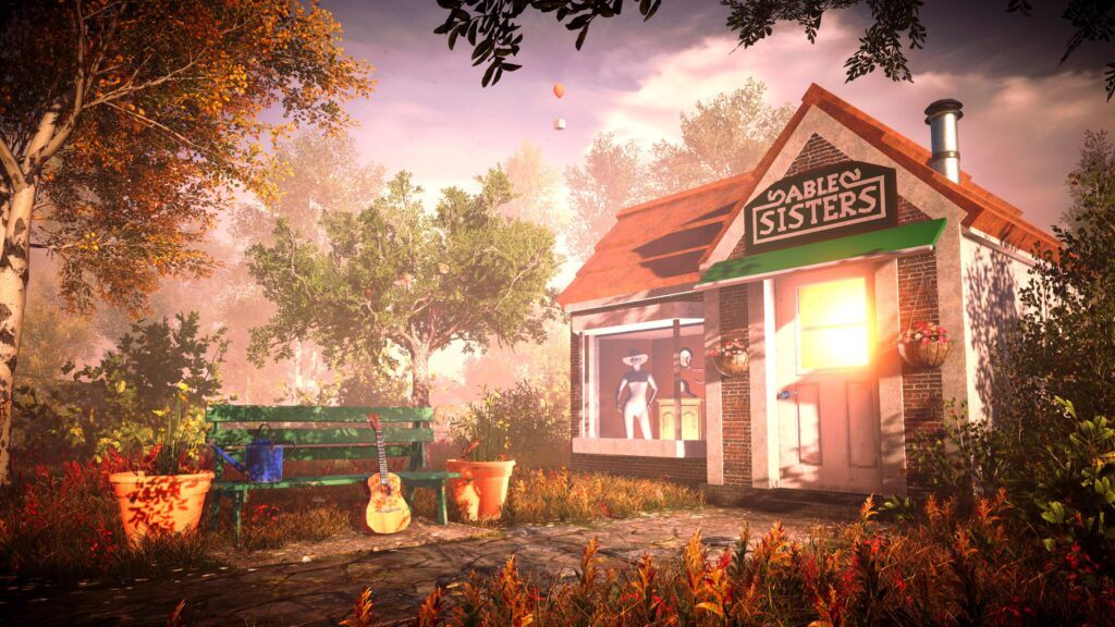 [OC] I tried recreating the Able Sisters shop from Animal Crossing in Far Cry 5!
