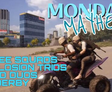 MONDAY MAYHEM customs tonight!