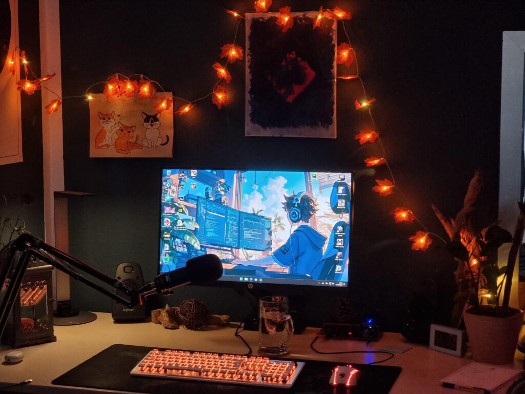 M cozy setup