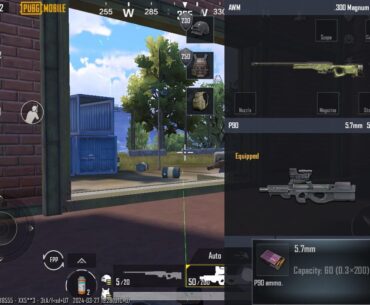 What in the world is this rifle? I had the privilege to loot an air drop in a Quick Match game and discovered the P90 with 5.7 mm ammo… is this new? I’ve played this game for 3 years and I never seen this before…