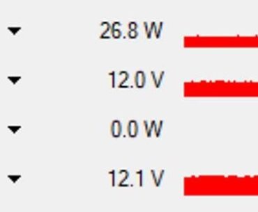GPU not using external PSU power