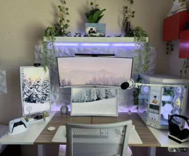 Full white setup