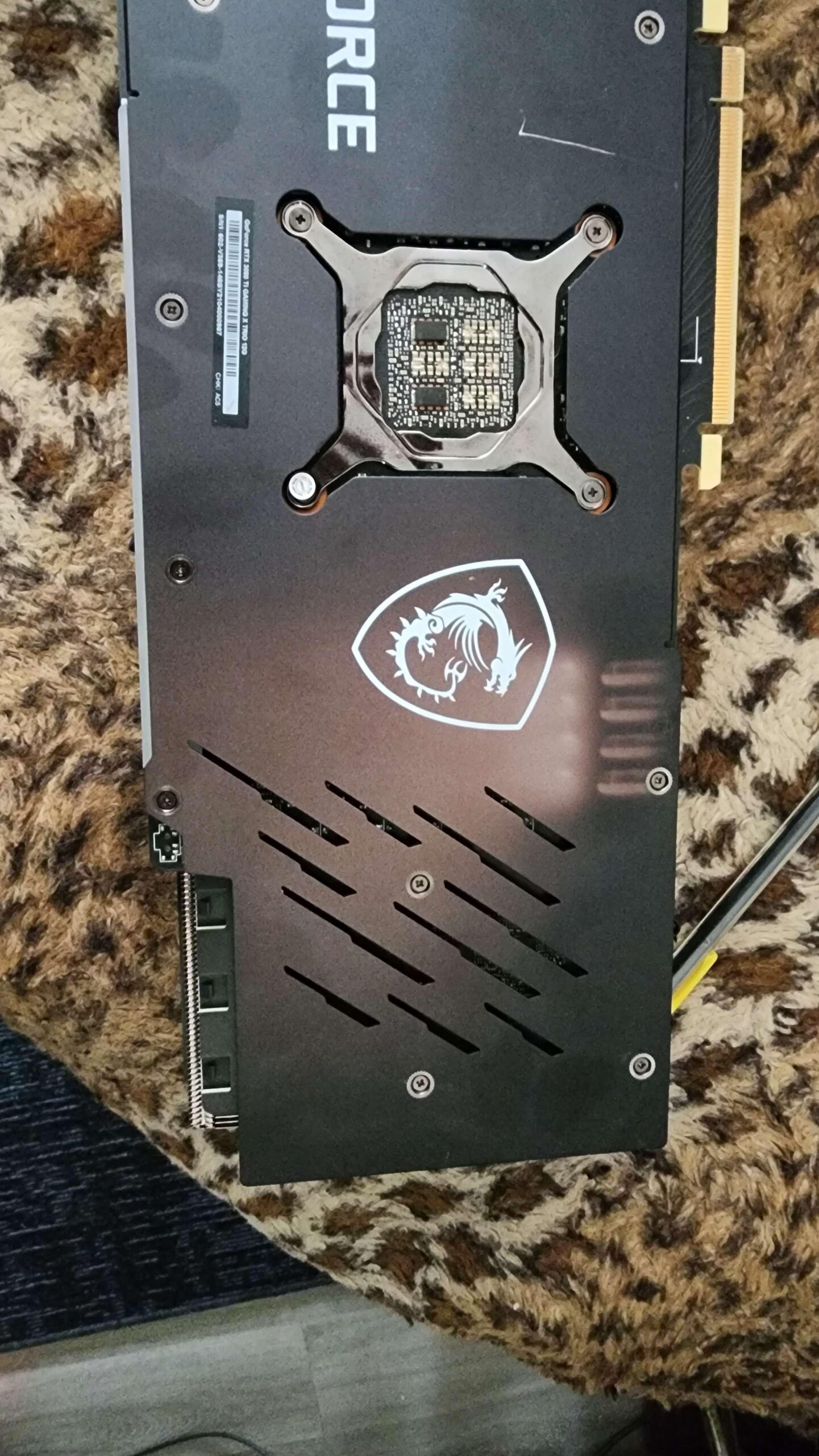 Did my brother’s GPU get bleached by RAM? Did my brother's GPU get bleached by RAM?