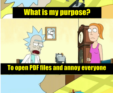At least the pdfs (sometimes)