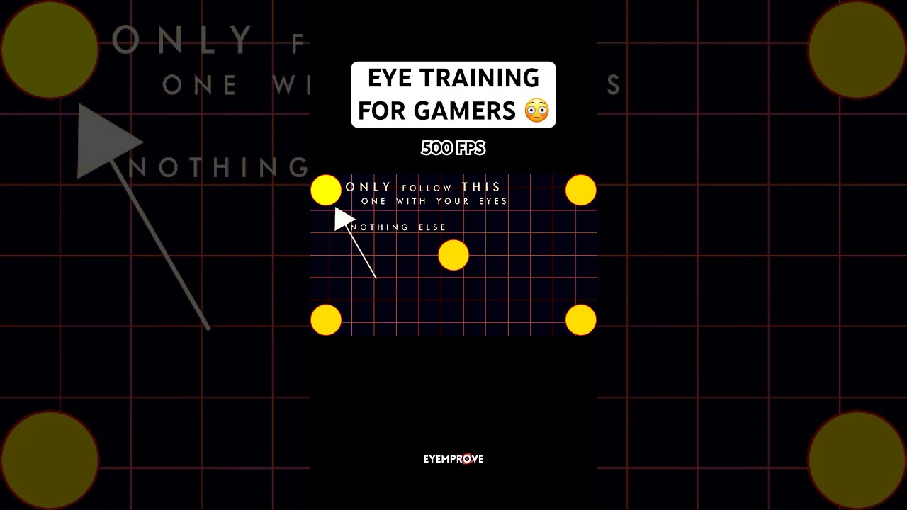 Get Better Aim with this 500 FPS Eye Training #gaming #shorts Get Better Aim with this 500 FPS Eye Training #gaming #shorts