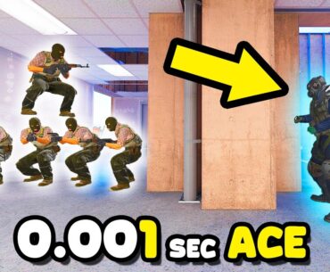 FASTEST ACE in CS2 HISTORY! - COUNTER STRIKE 2 CLIPS